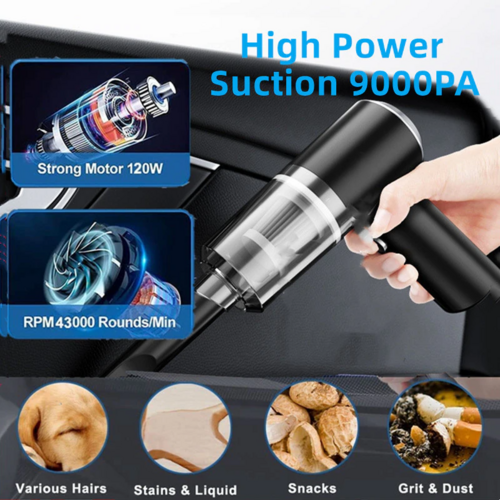 120W Cordless Handheld Vacuum Cleaner Small Mini Portable Car Auto (20% OFF)