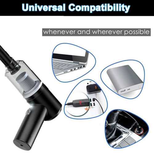 120W Cordless Handheld Vacuum Cleaner Small Mini Portable Car Auto (20% OFF)