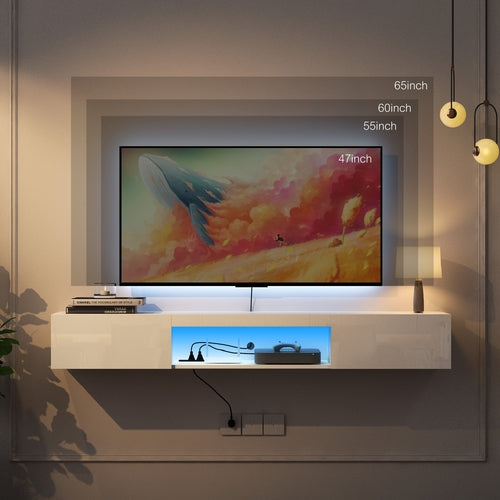 Floating TV Wall Shelf
