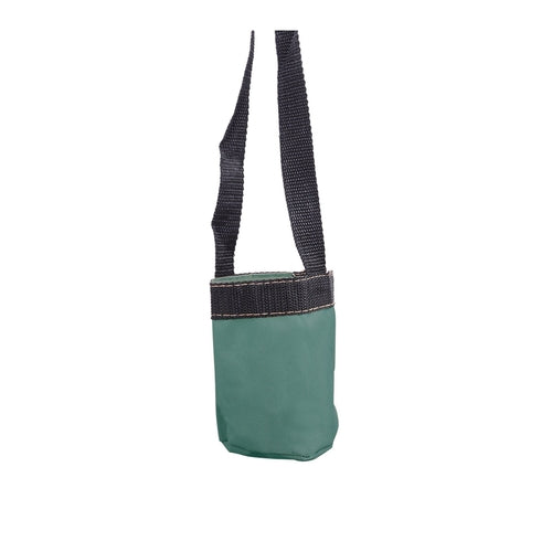 Oxford Hanging Chair with Wooden Bar & Cup Holder, Green