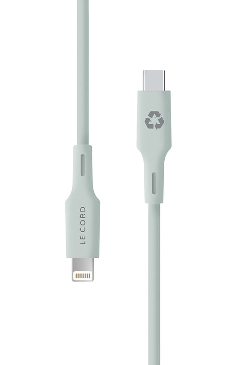 Pale Pine iPhone Lightning to Type C · 1.2 meter · Made of recycled (50% OFF)