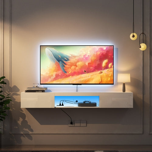 Floating TV Wall Shelf